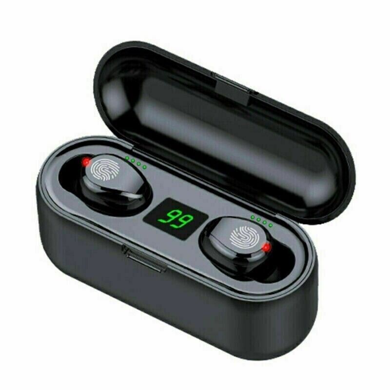 Air Ear Pod Buds F9 -  iOS & Android Pro TWS Wireless Bluetooth 5.0 Earphones